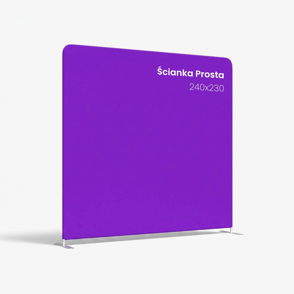 Ścianka Reklamowa Prosta 240 x 230cm