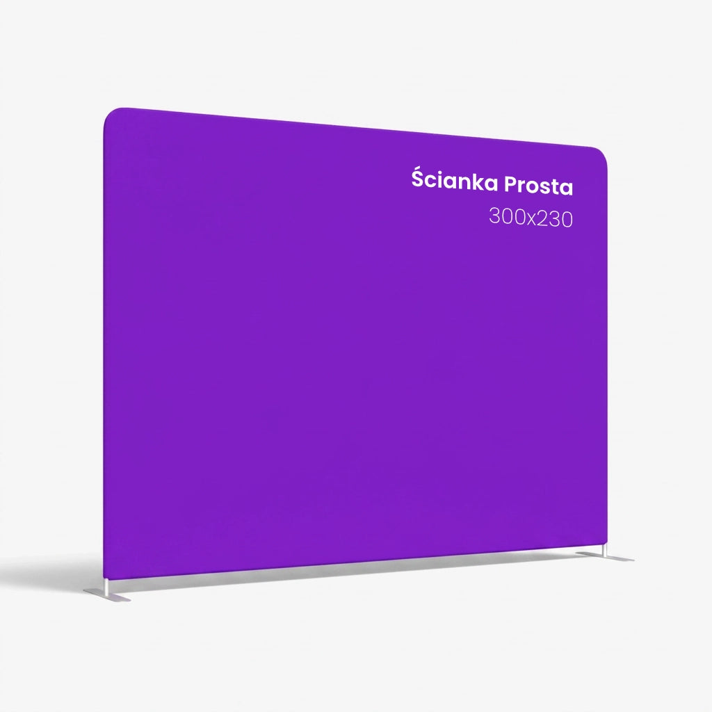 Ścianka Reklamowa Prosta 300 x 230cm