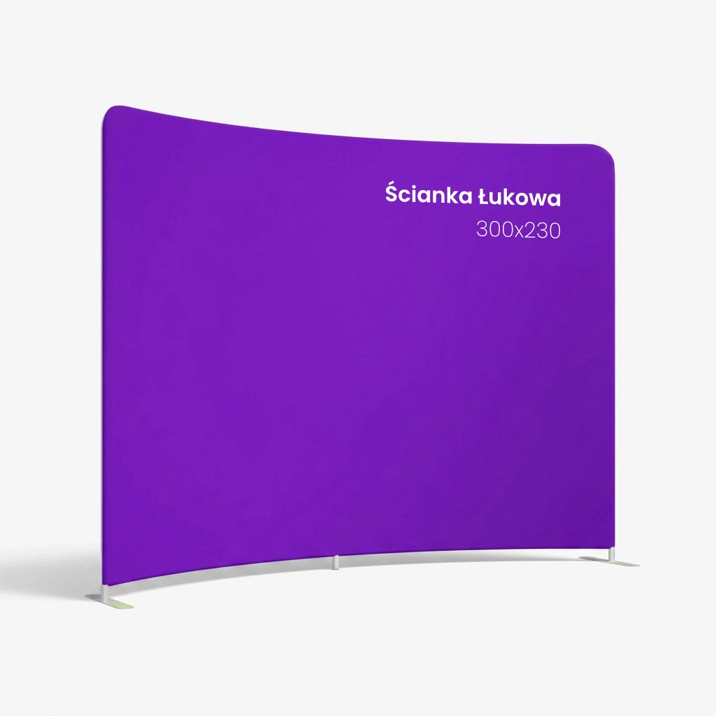 Ścianka Reklamowa Łukowa 300 x 230cm