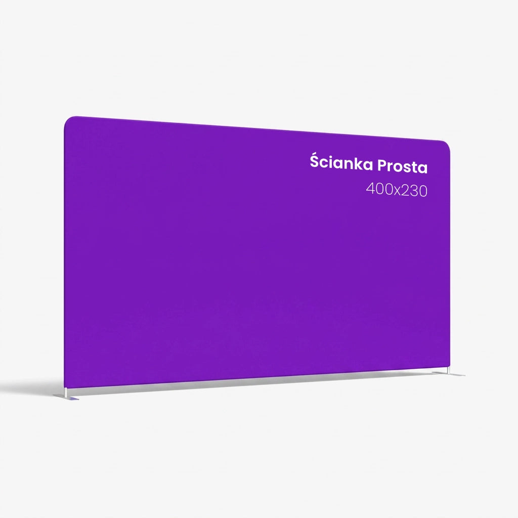 Straight Advertising Wall 400 x 230cm