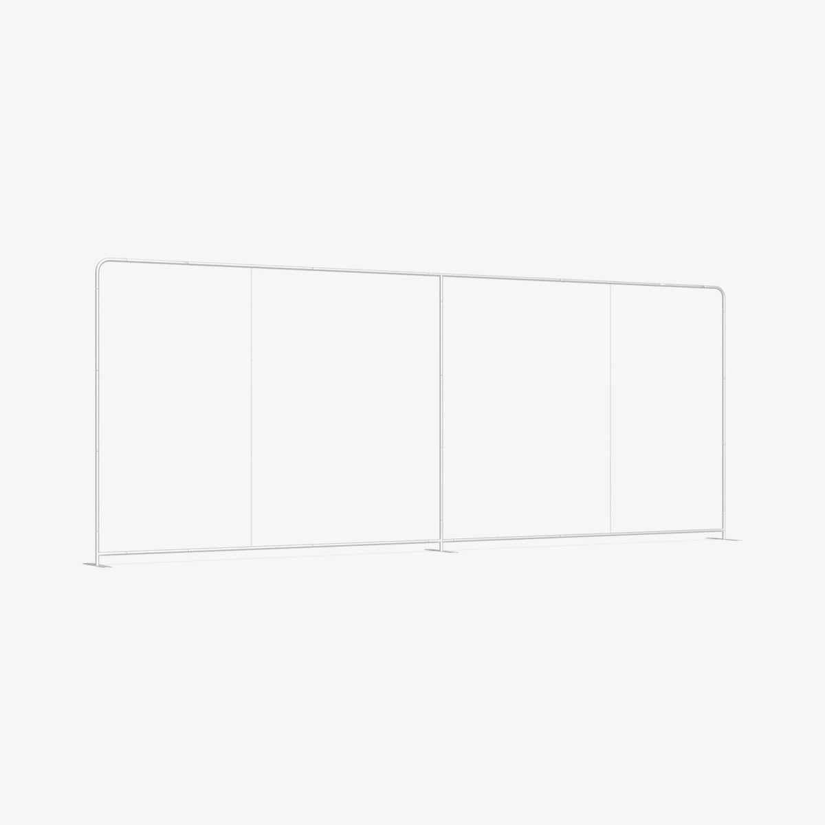 Straight Advertising Wall 600 x 230cm